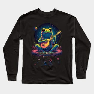 Froggy Space Jams: Galactic Banjo Bonanza Blast! Long Sleeve T-Shirt